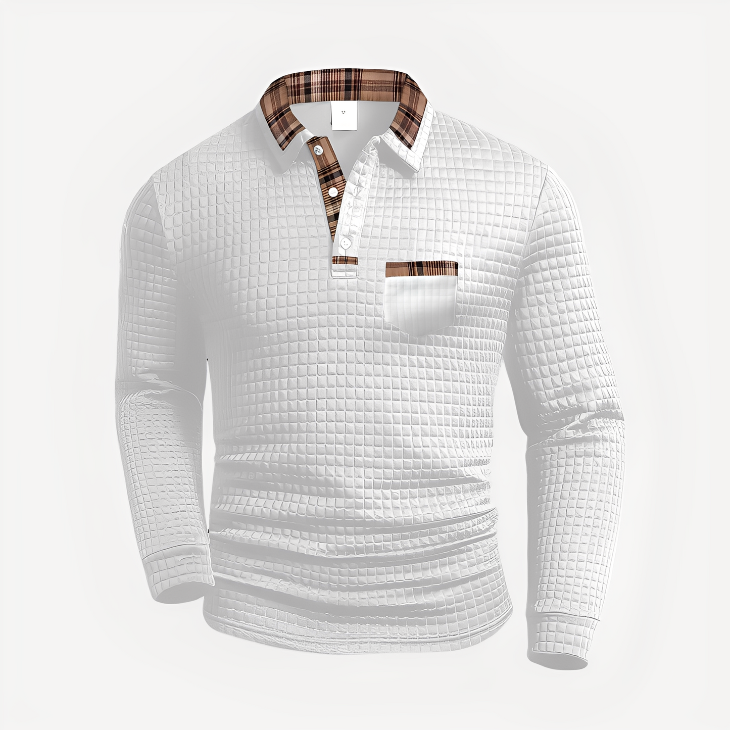 Morris - Polo chic pour hommes à manches longues