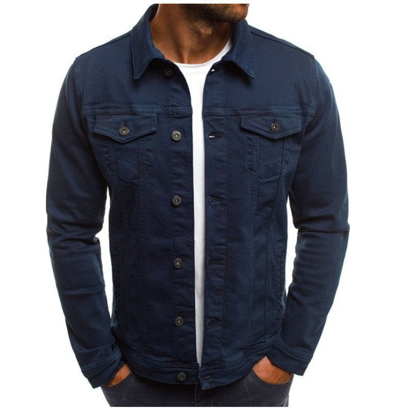 Roland – Veste décontractée en jean pour homme