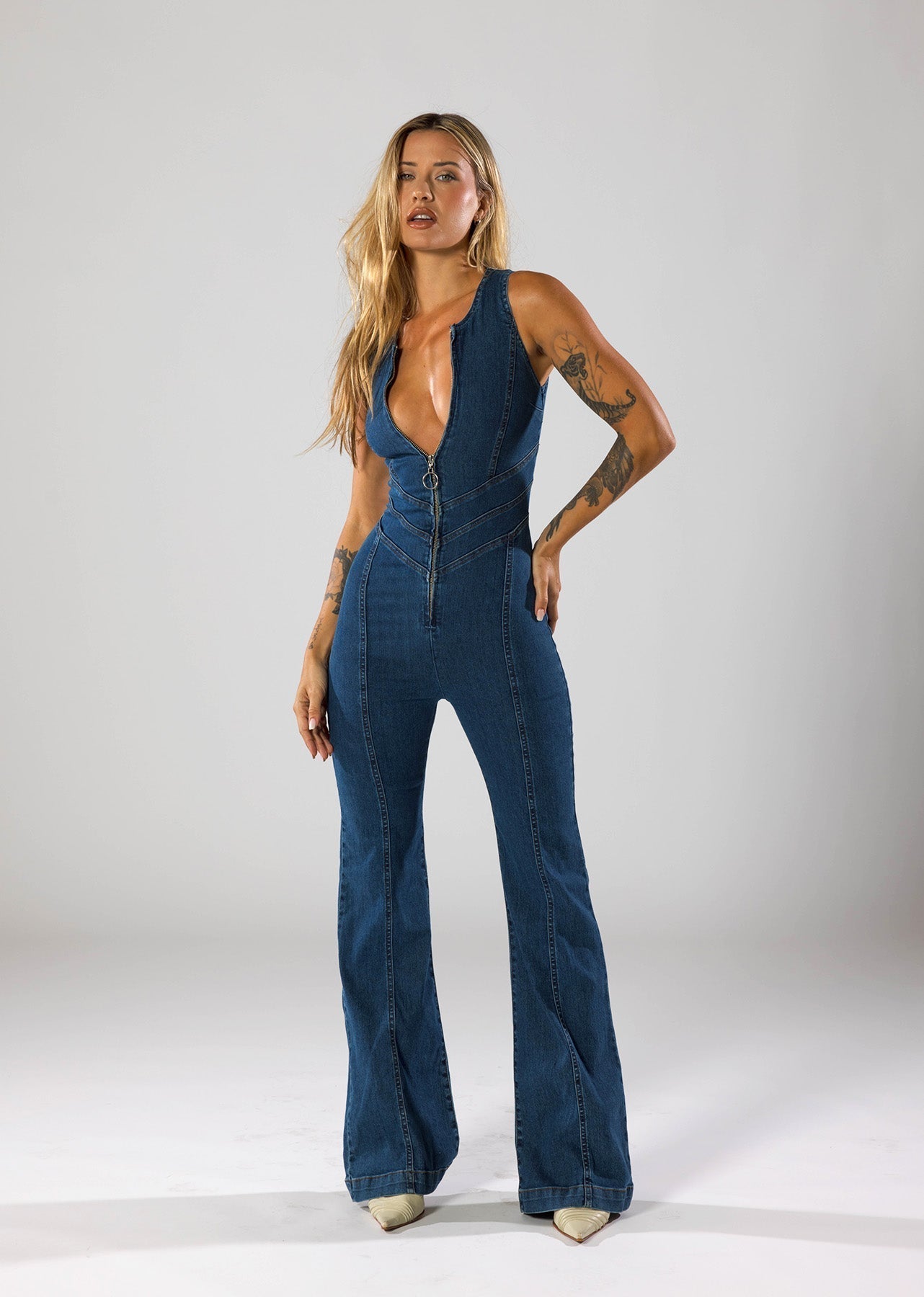 Vivienne – Combinaison en Denim
