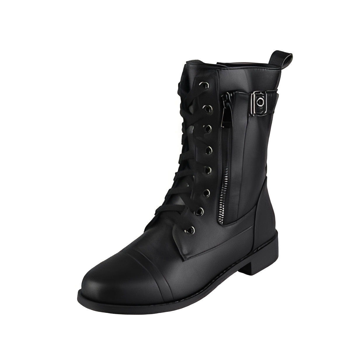 Saskia - Bottines tendance pour femmes avec zip latéral