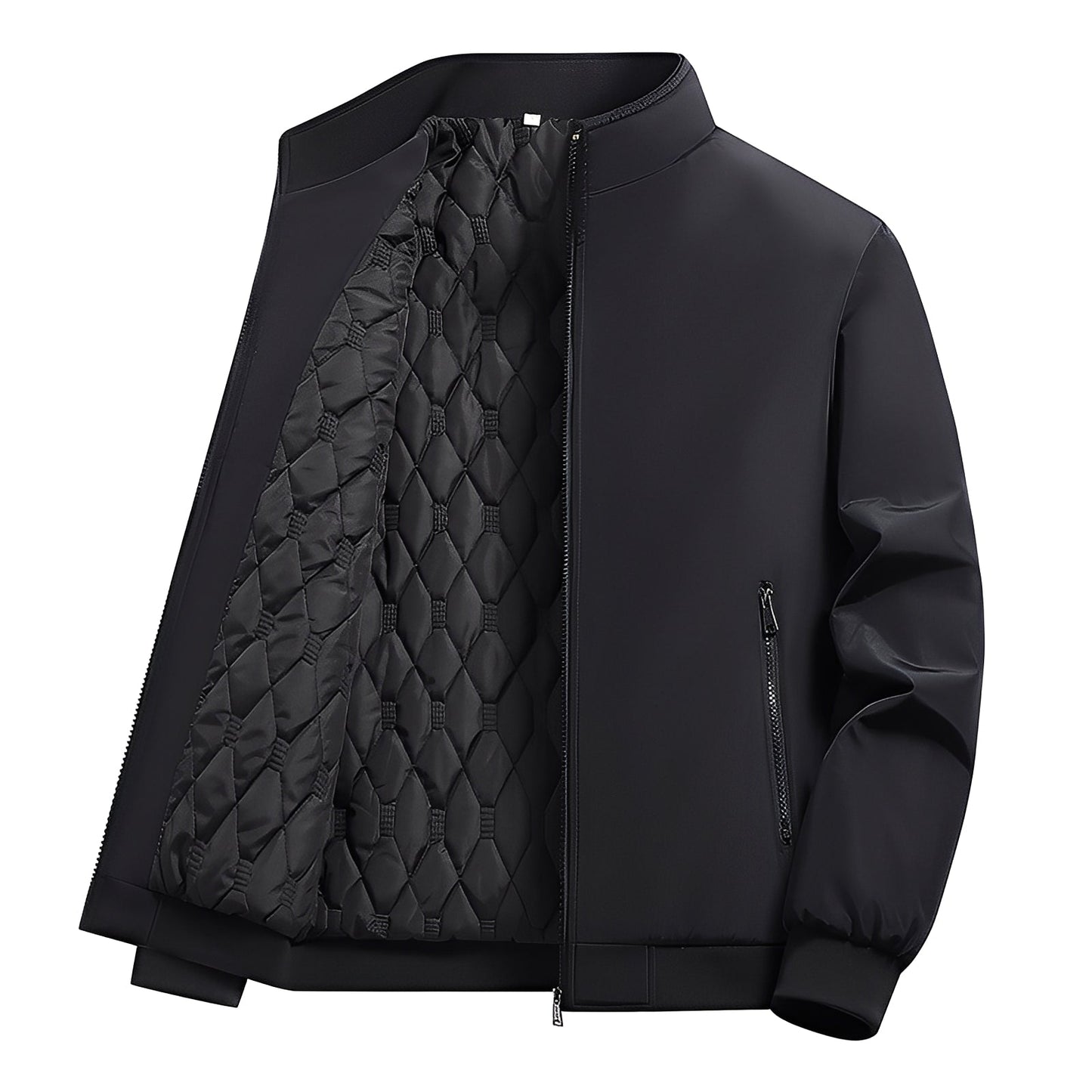 Aaron - Elegante gesteppte Softshell-Jacke für Herren