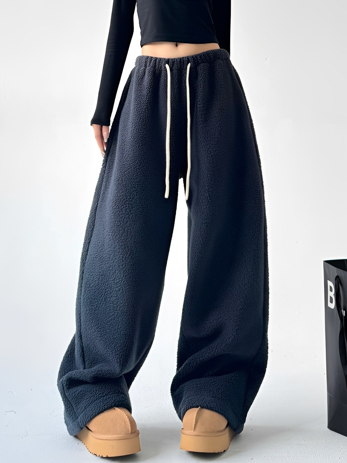 Connie - Grand pantalon de jogging en polaire pour femmes