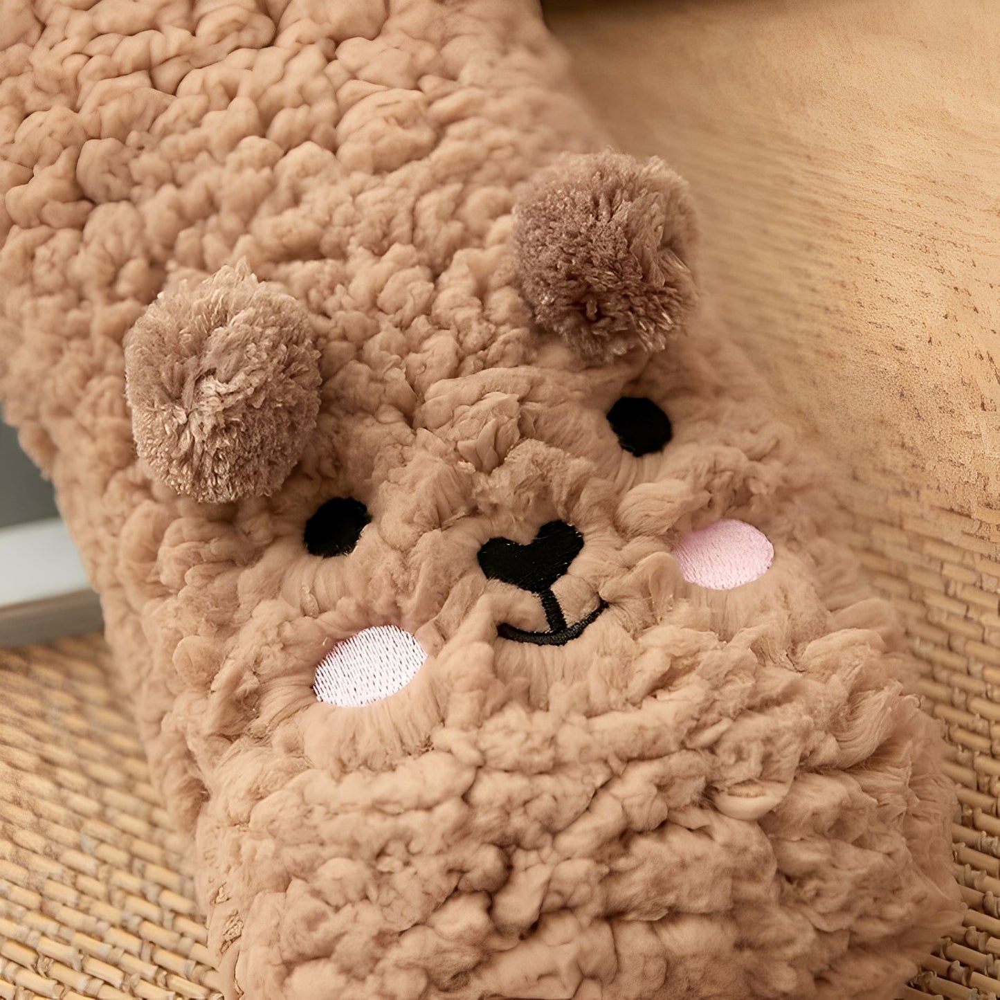 Caelie - Chaussettes polaires épaisses, stylées et douces pour femmes