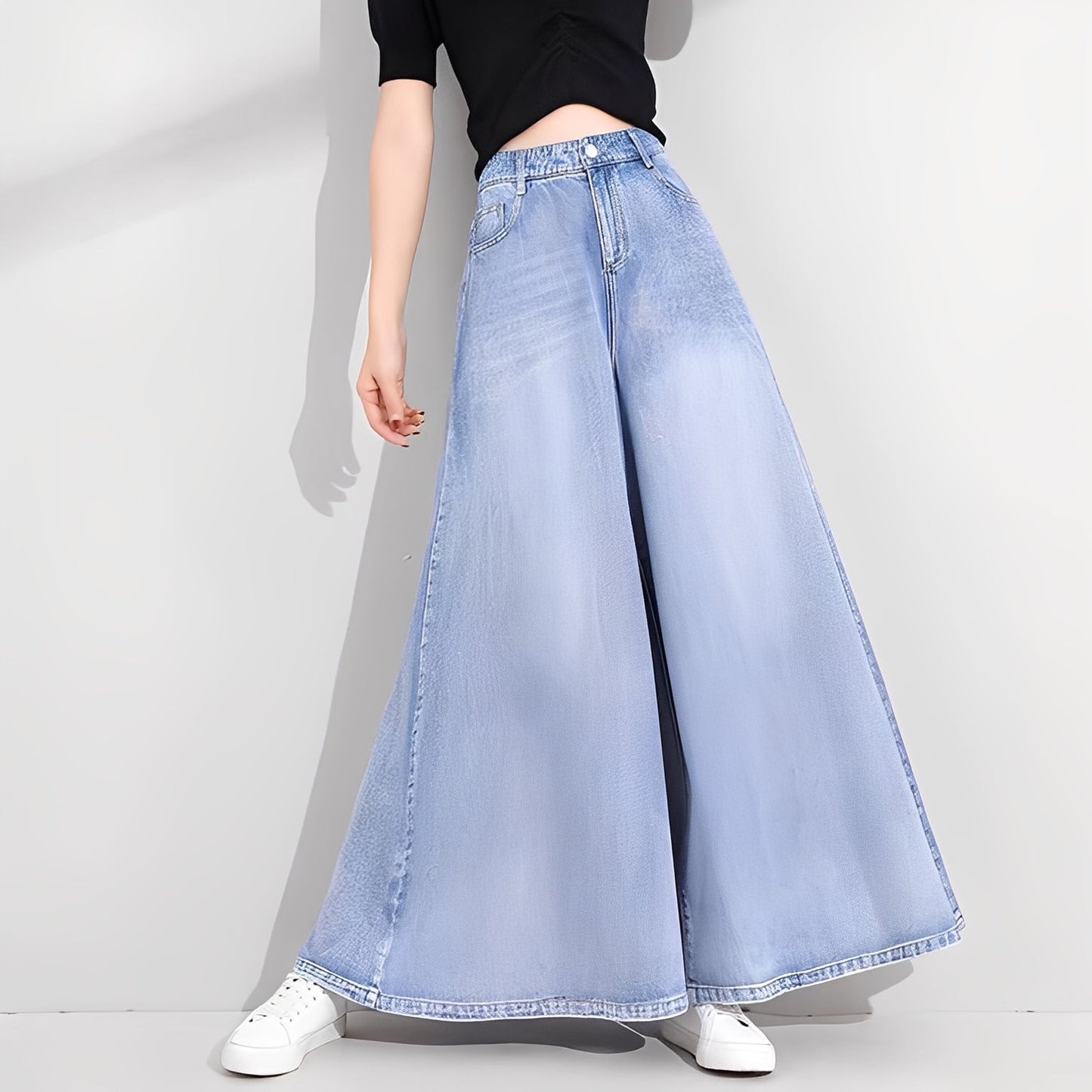 Jasmine - Jeans tendance pour femmes à jambes larges