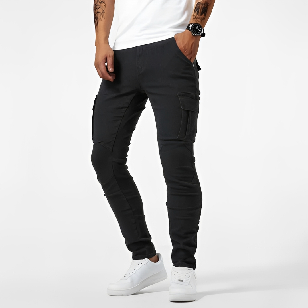 Enzo - Pantalon cargo tendance pour homme