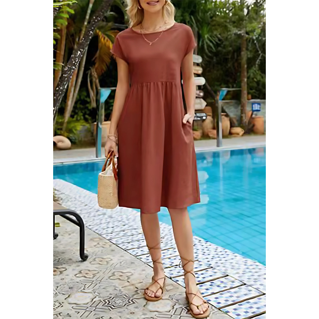 Imogen - Robe Patchwork Actuelle