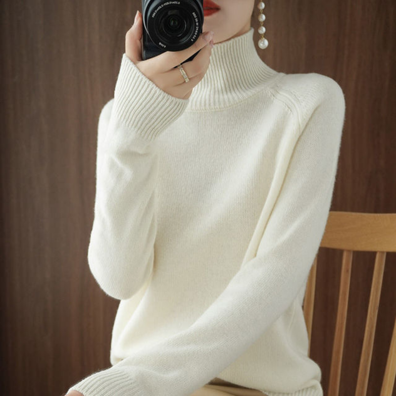 Softy - Turtleneck sweater in cashmere
