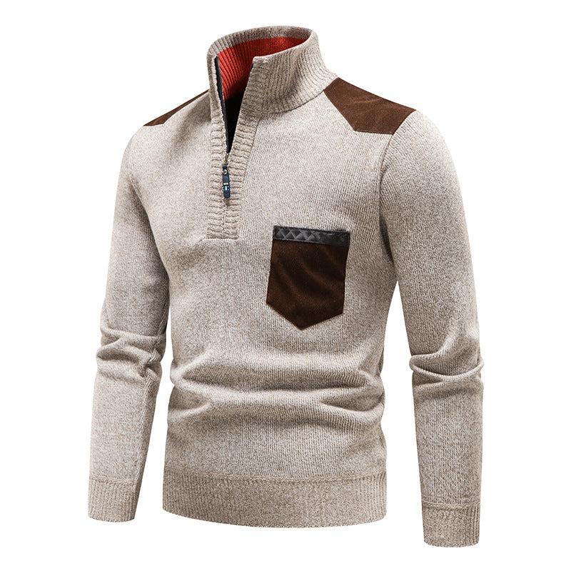 Kevin - Pull élégant en laine douce pour hommes