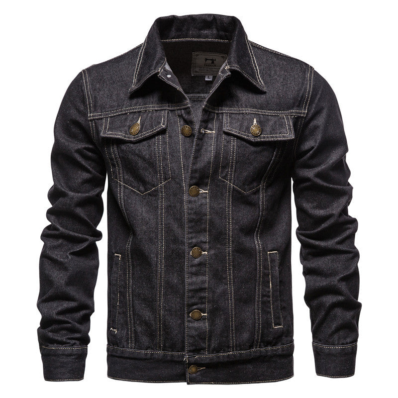 Jameson - Veste Trucker Homme en Jean Traditionnel