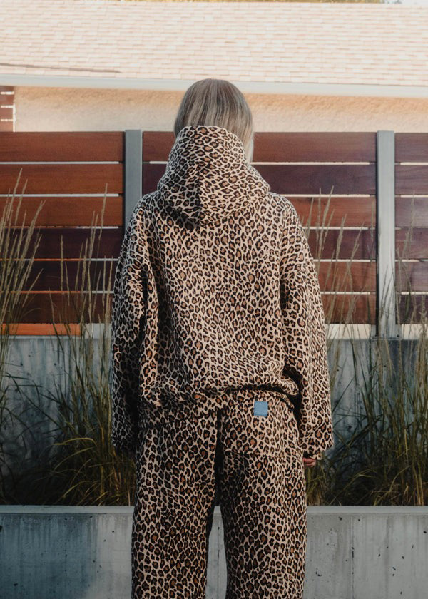 Elena – Sweat Imprimé Léopard
