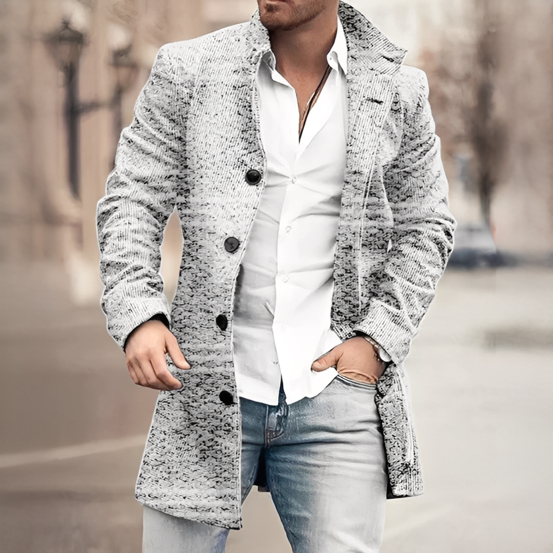 Donald - Trench-coat d'hiver tendance pour homme
