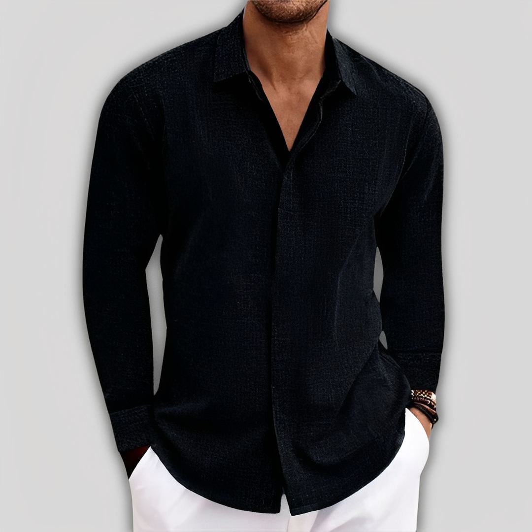 Lebron - Chemise d'été à manches longues pour homme