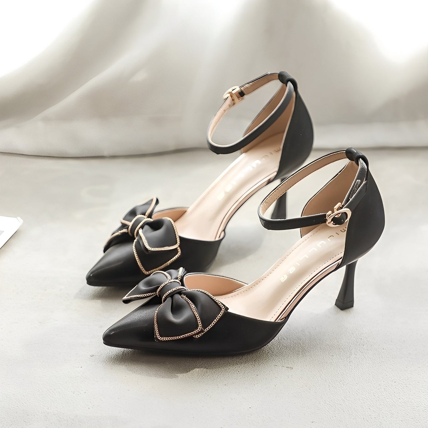 Gabrielle - Elegante Pumps mit Schleife für Damen