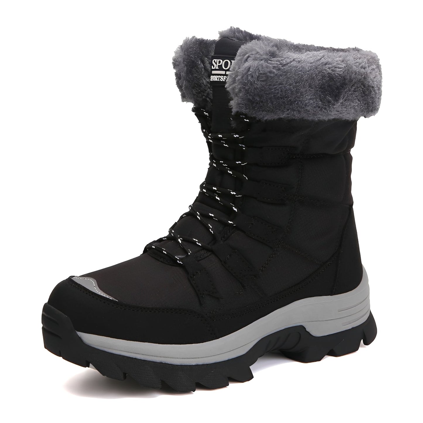 Yasmine - Warme und wasserdichte Samtstiefel für den Winter für Damen