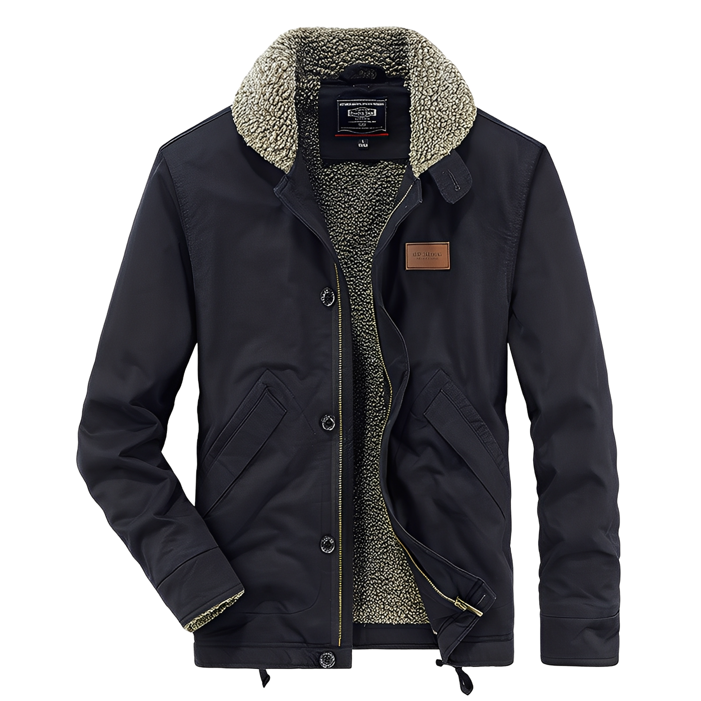 Dewey - Blouson chic avec doublure en polaire pour hommes