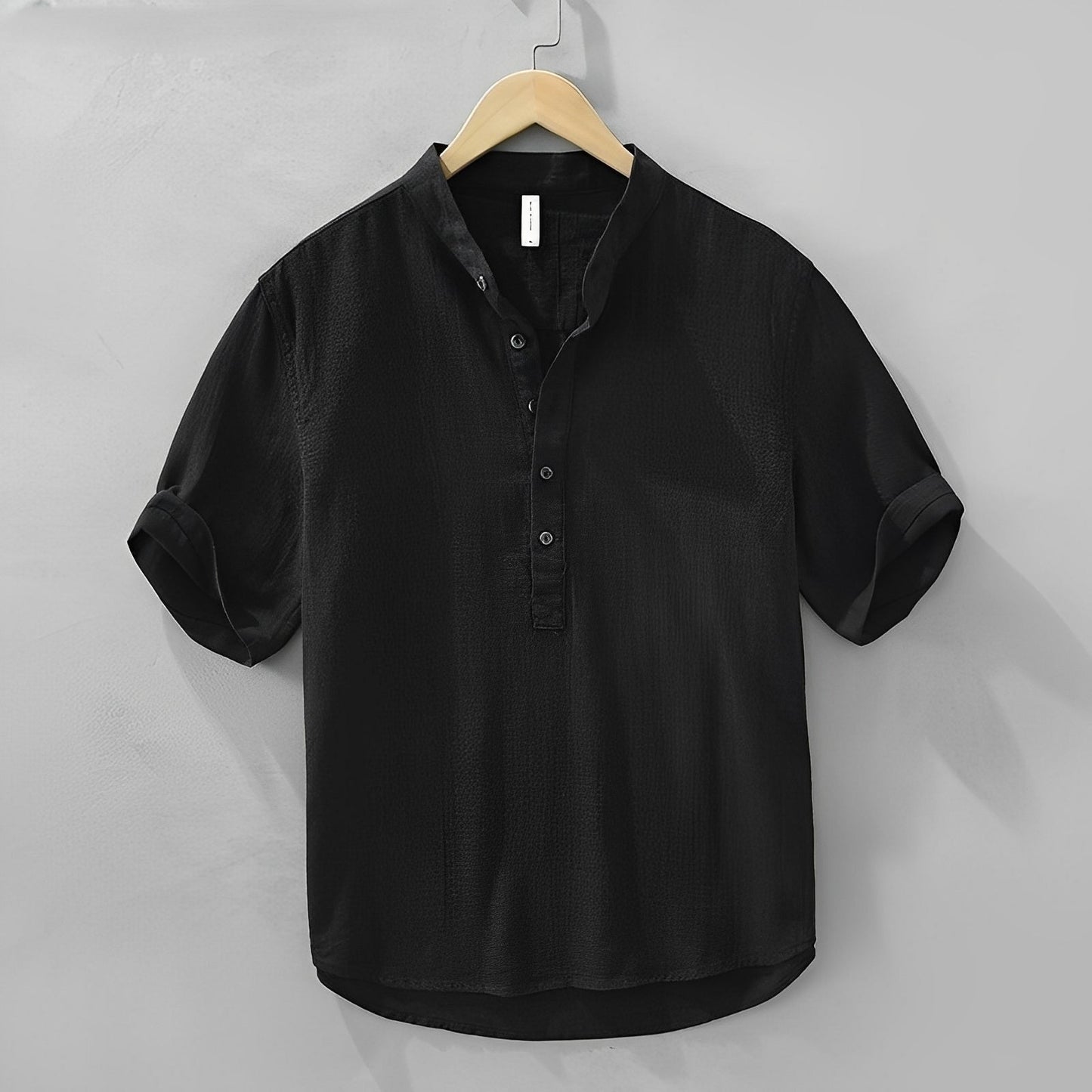 Harvie - Bequemes Sommerhemd aus Leinen für Herren