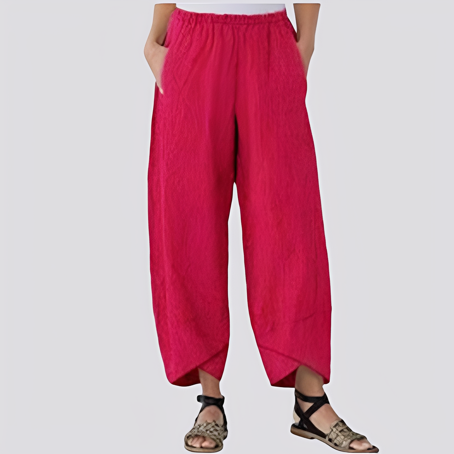 Jessica - Pantalon élégant à jambe large pour femmes