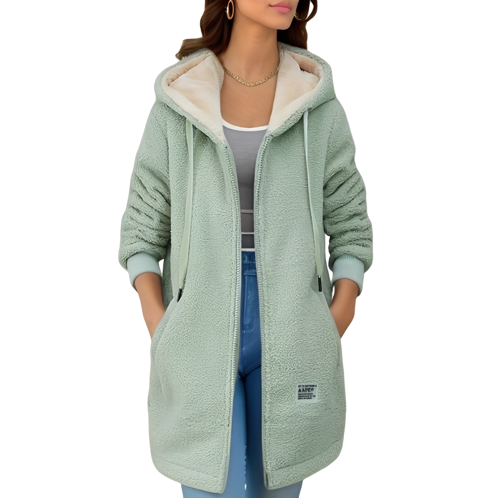 Griselda - Warm and fashionable jacket with fleece for women