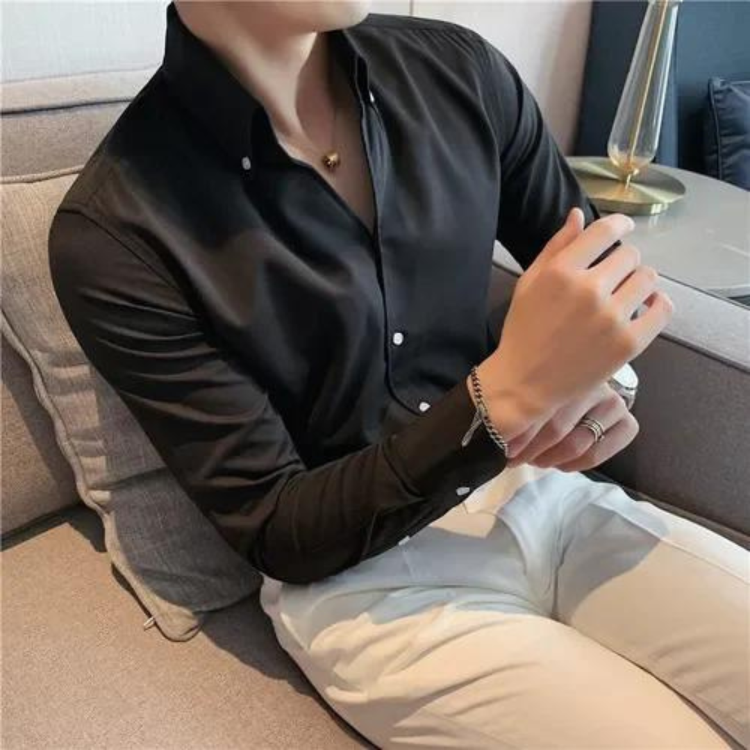 DuMont - Chemise de très bonne qualité avec boutons