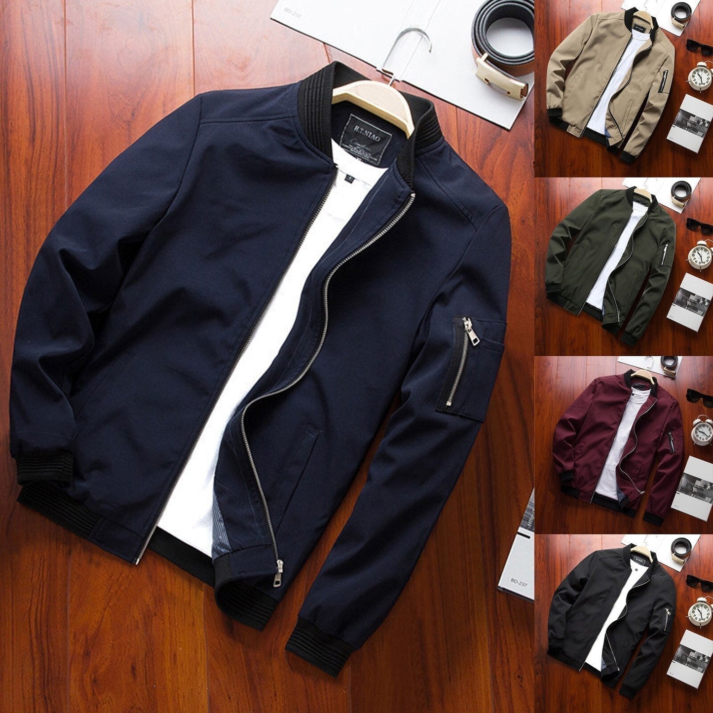 Oscar – Blouson Bomber Étanche pour Hommes