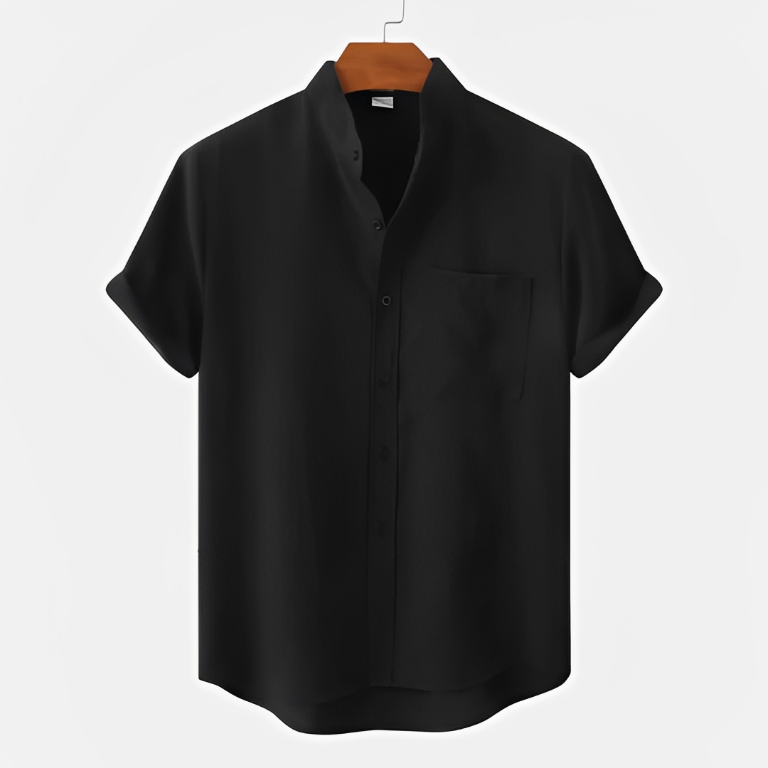 Lexus - Einfarbiges Sommerhemd für Herren