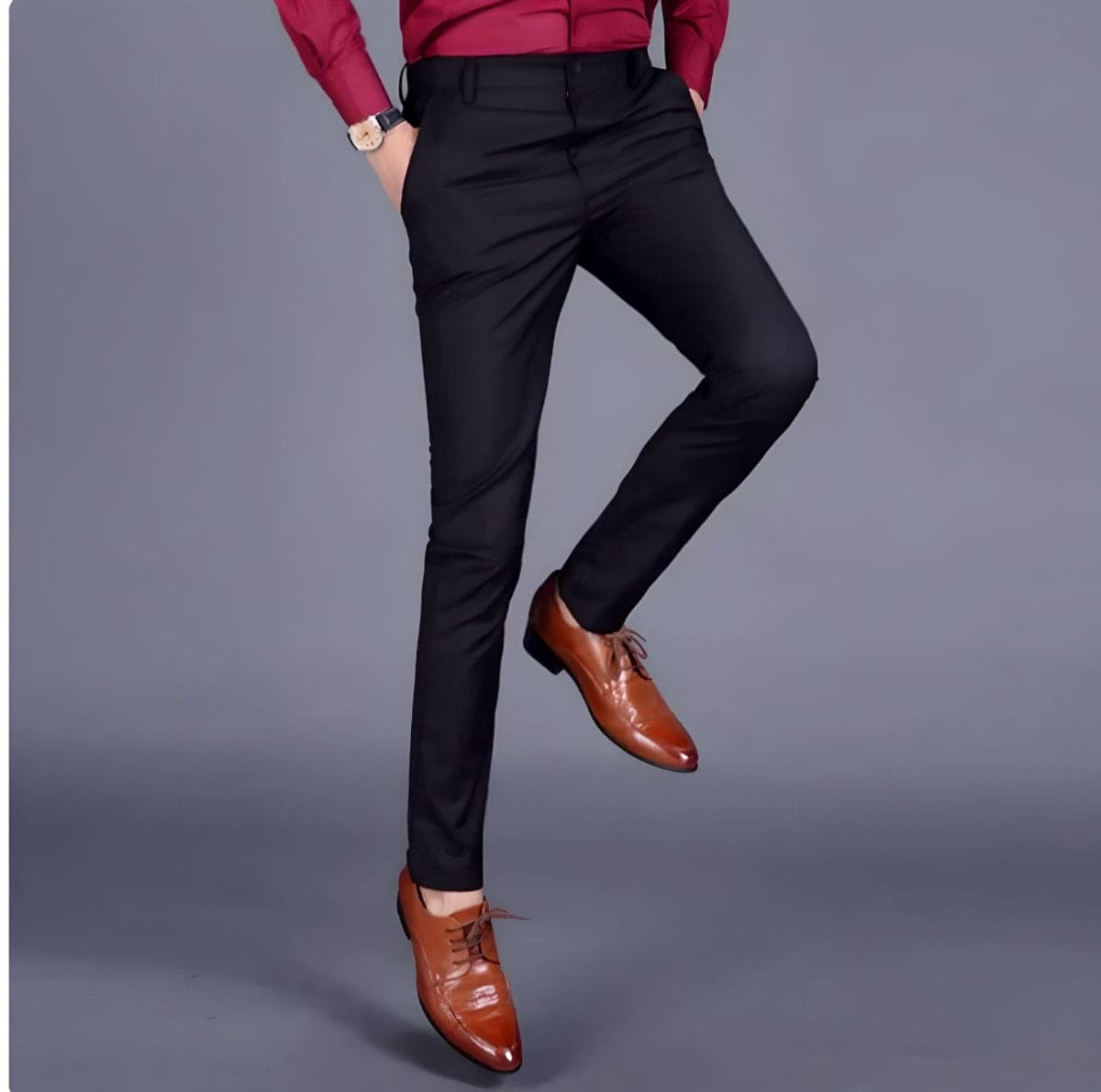 Éric – Pantalon Extensible Homme