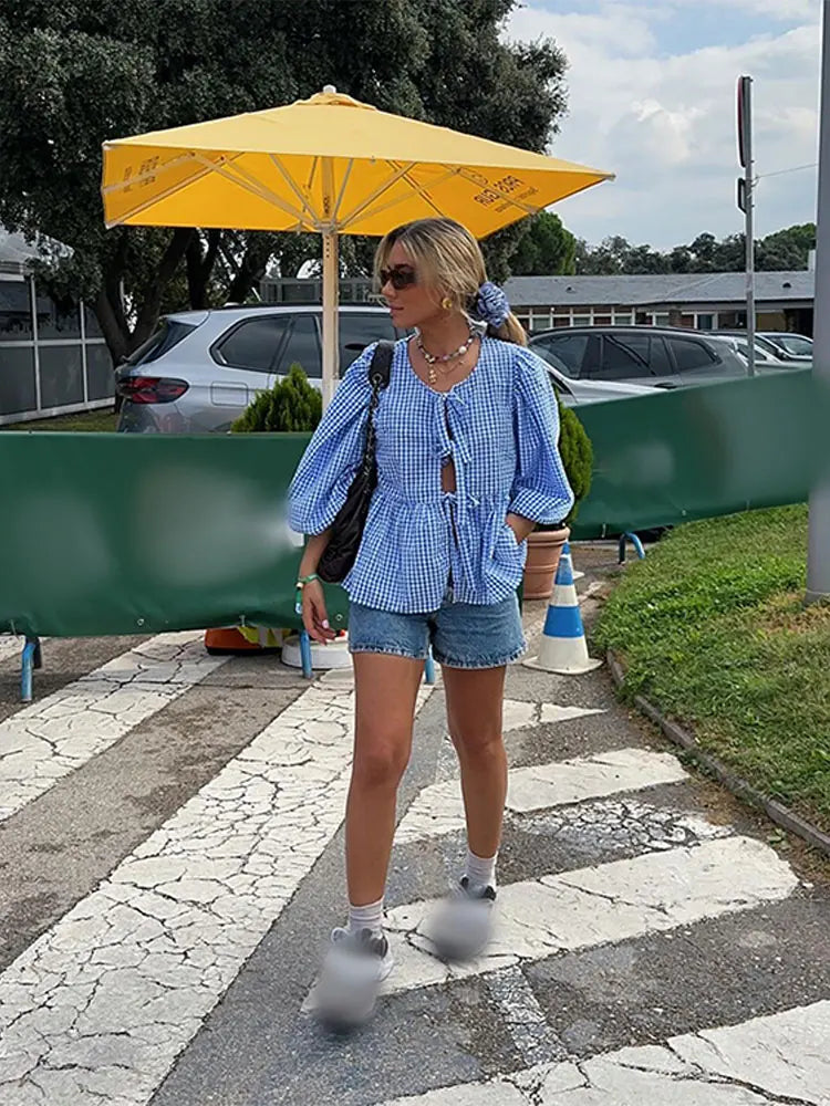 Marta – Blouse à Rayures