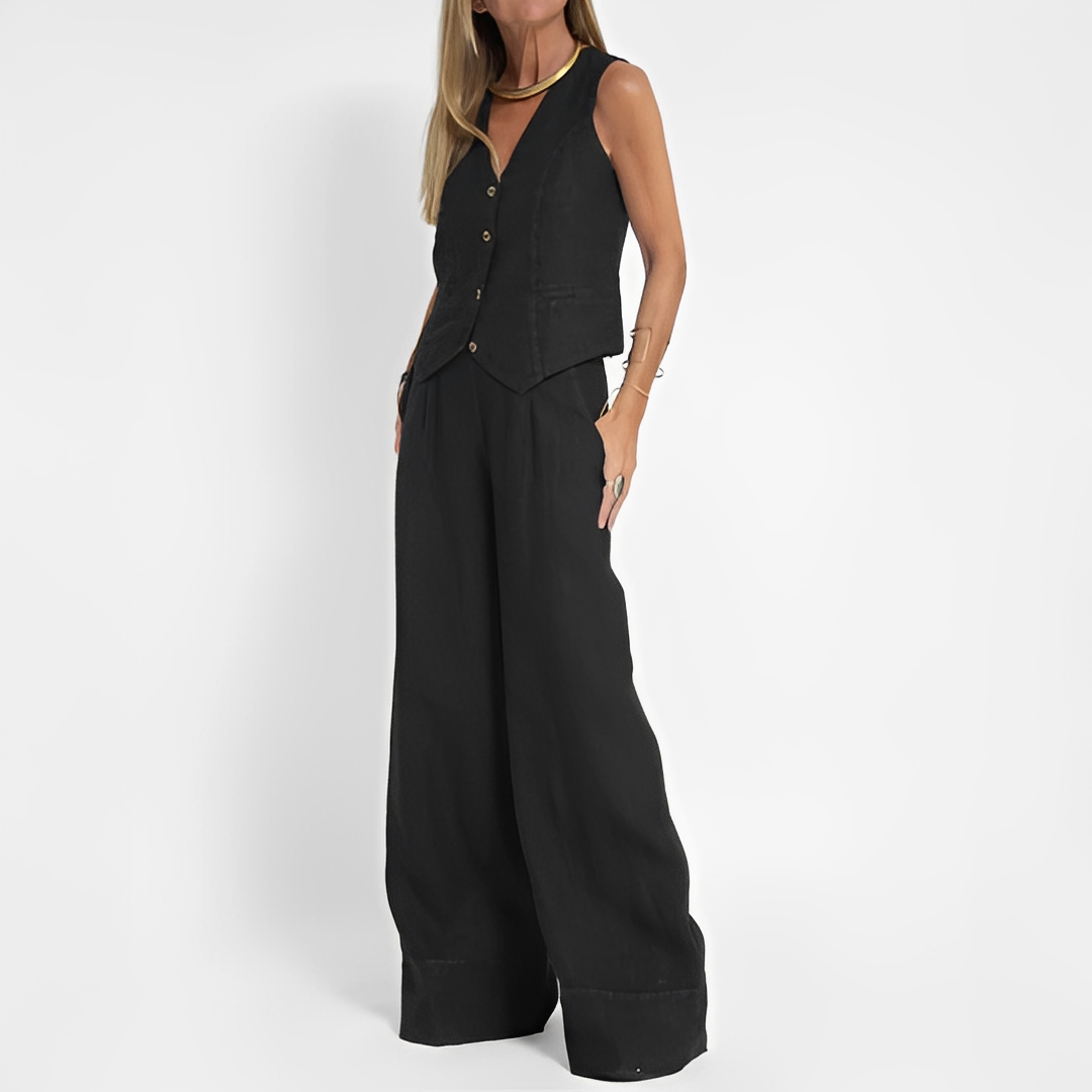 Kaithlyn - Elegantes zweiteiliges Sommerkleid für Damen