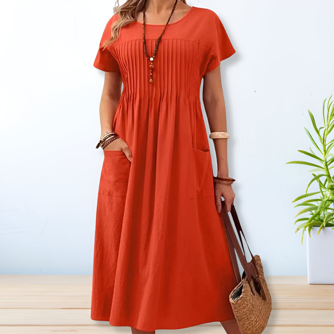 Leona - Day dress with loose fit