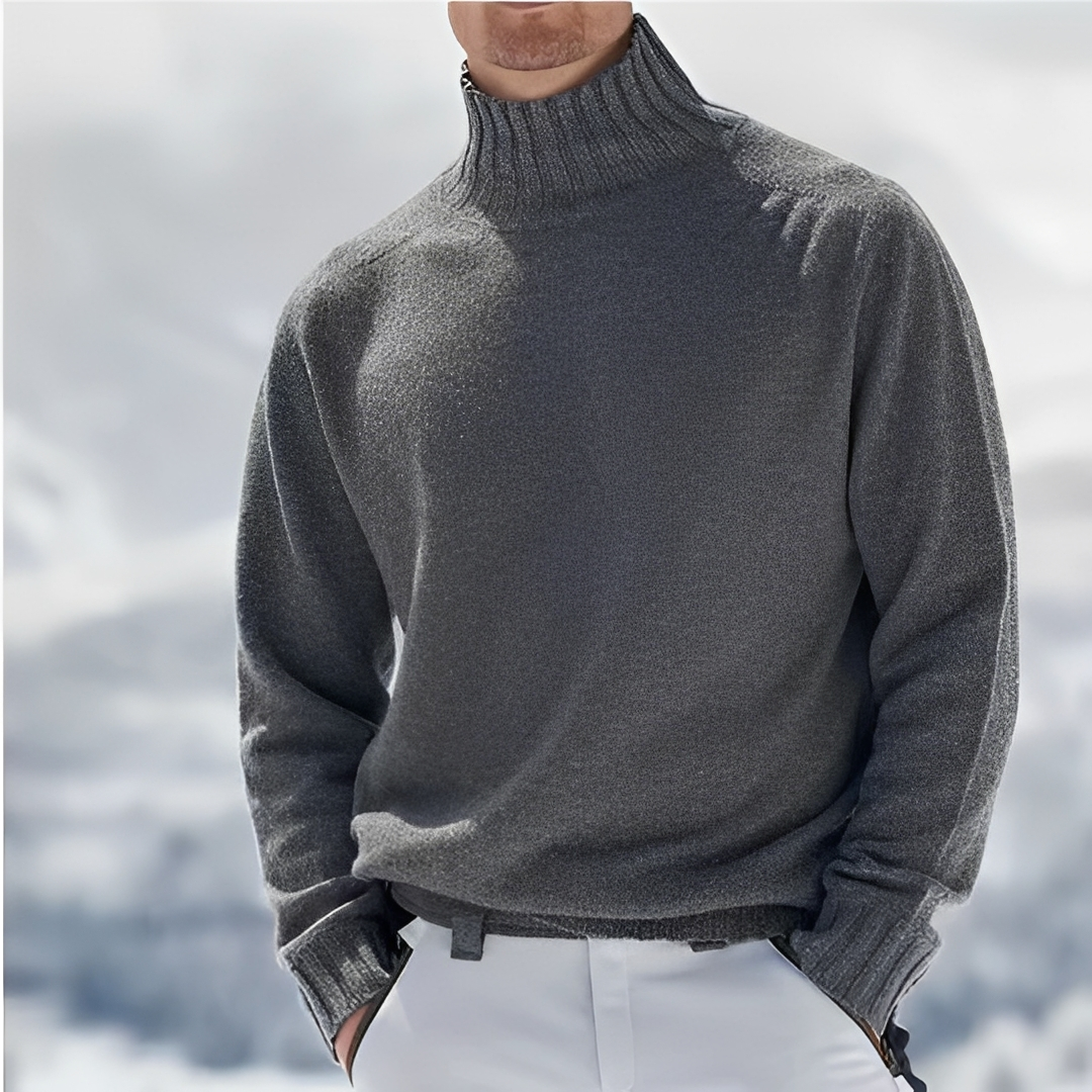 Chister - Pull à col roulé chaud pour homme