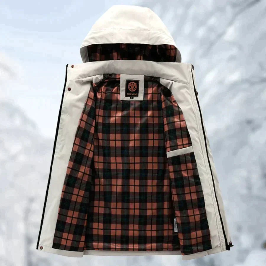 Luke – Veste Imperméable en Titane