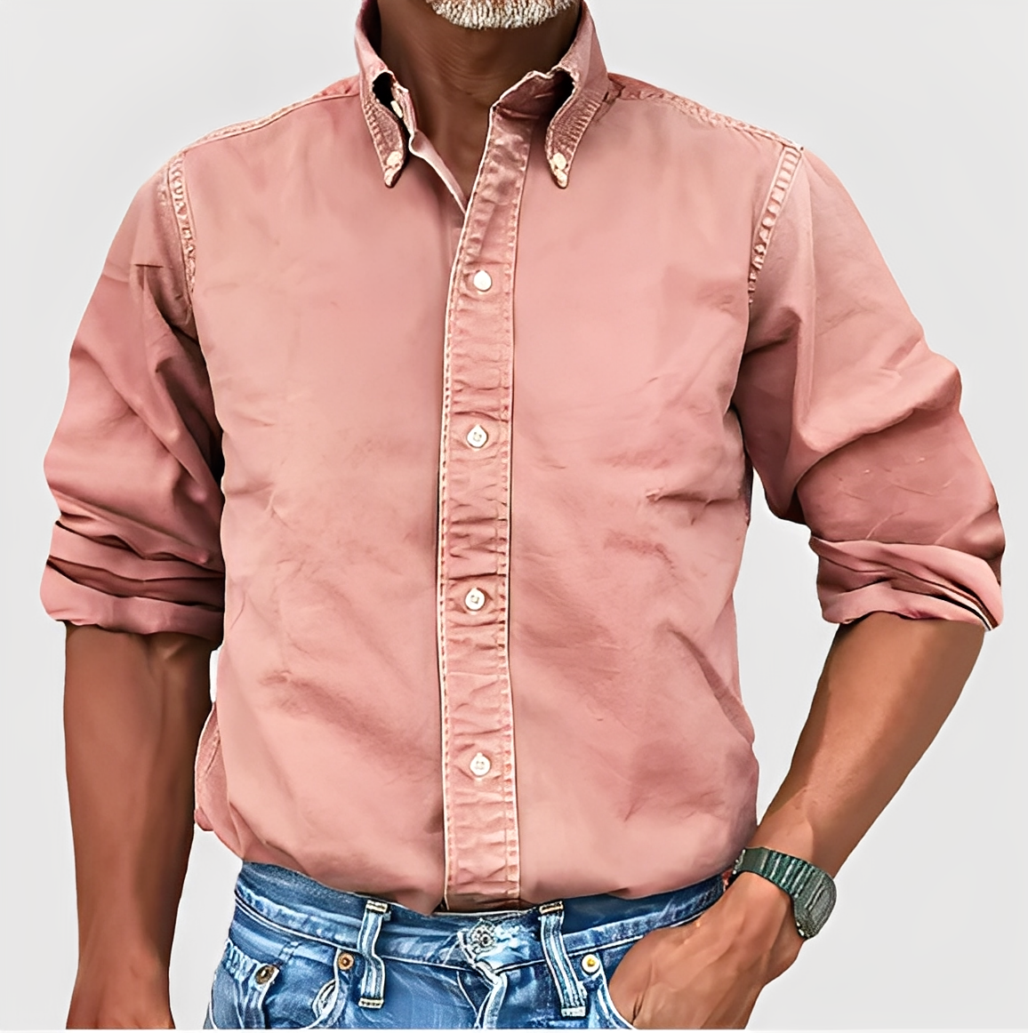 Thomas – Chemise classique à manches longues