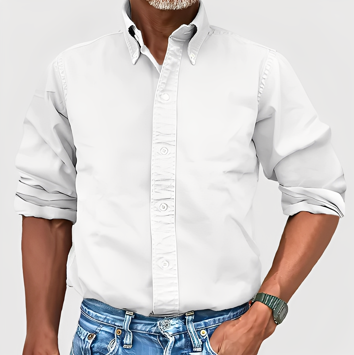 Thomas – Chemise classique à manches longues