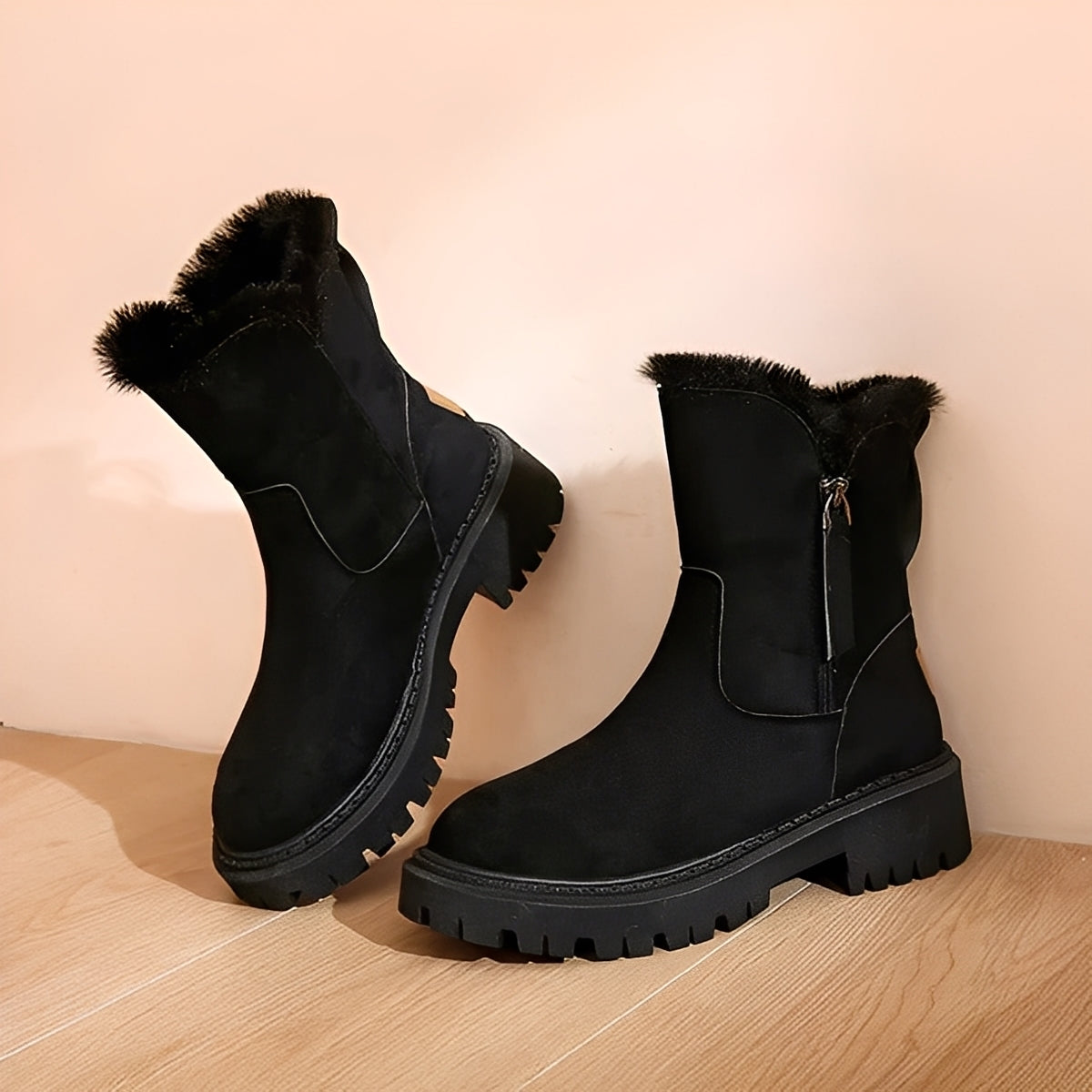 Evelynn - Bottes chaudes polyvalentes avec intérieur polaire pour femmes