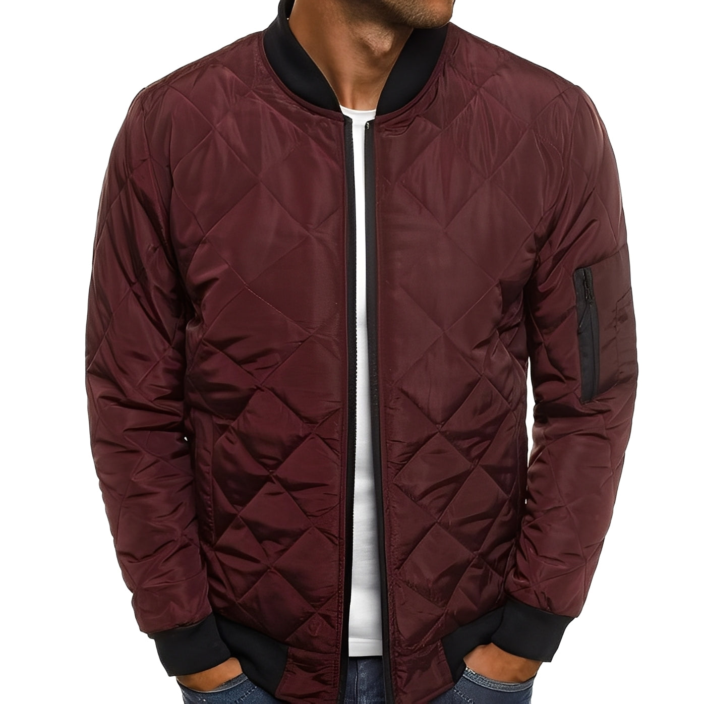 Jeffry - Blouson extérieur stylé et coupe-vent pour hommes