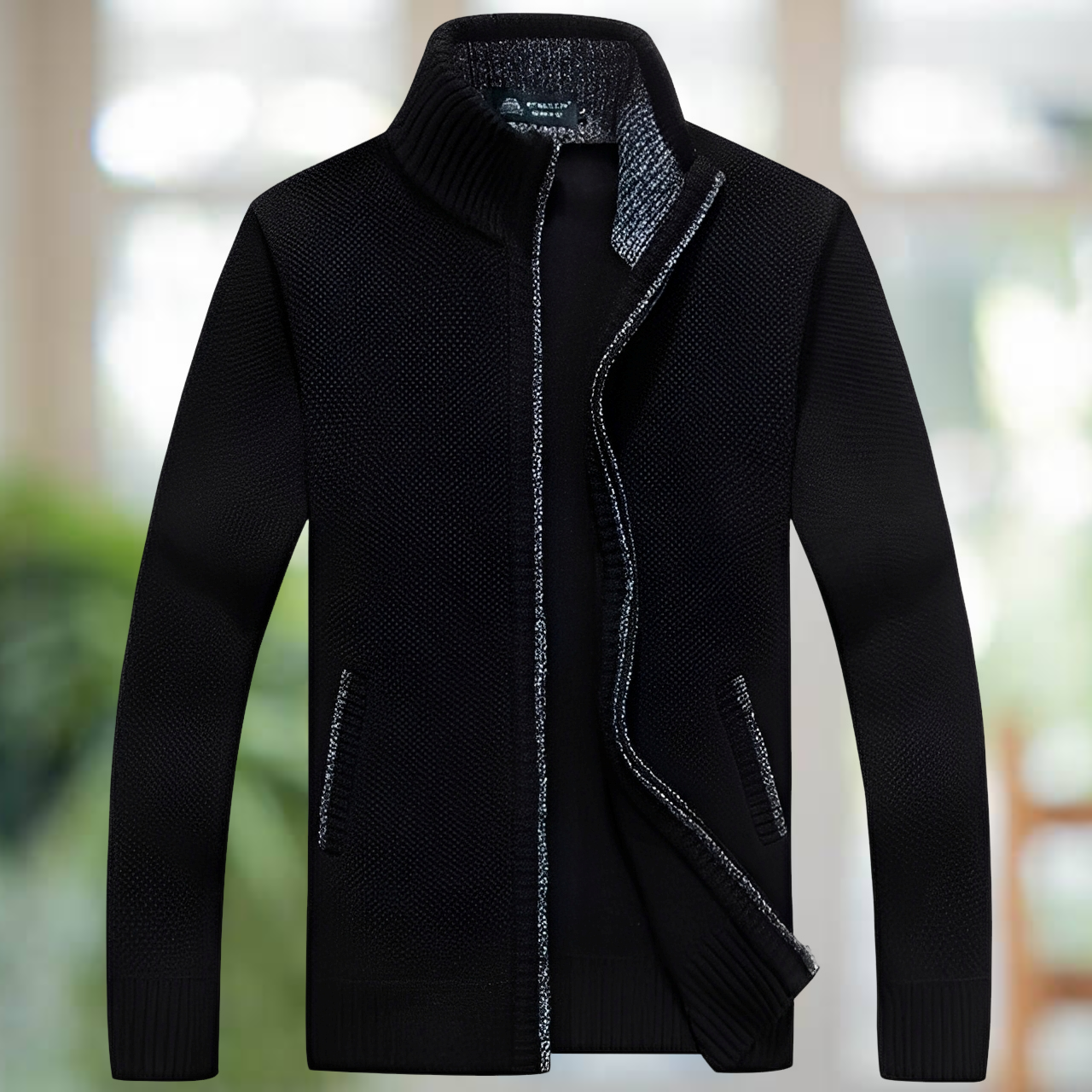 Iker – Gilet en tricot doublé pour hommes