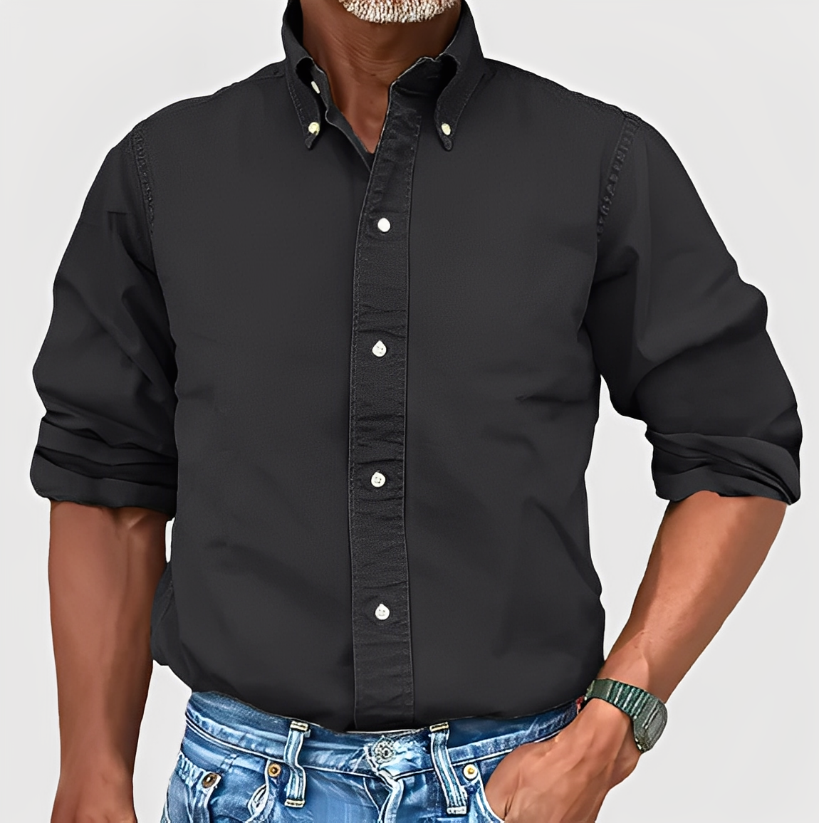 Thomas – Chemise classique à manches longues