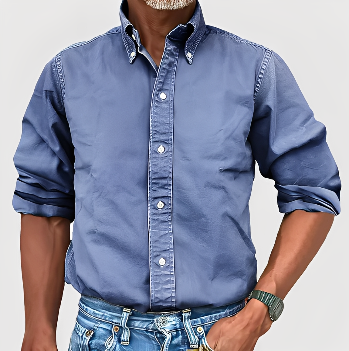 Thomas – Chemise classique à manches longues