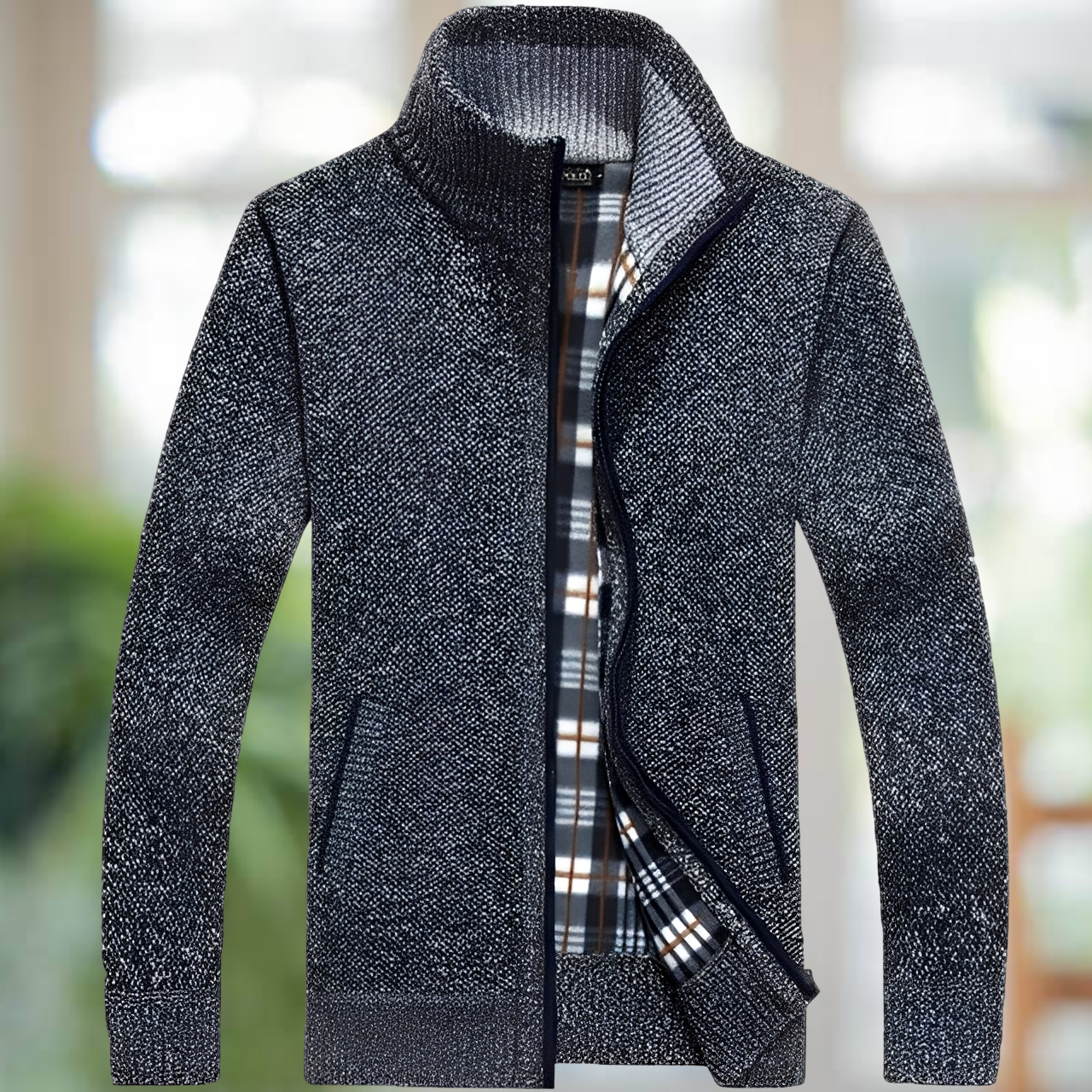 Iker – Gilet en tricot doublé pour hommes
