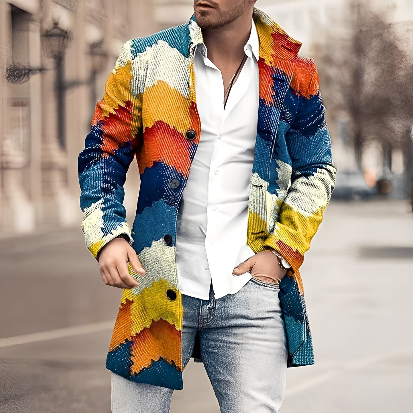 Guillaume – Classic Coat for Men