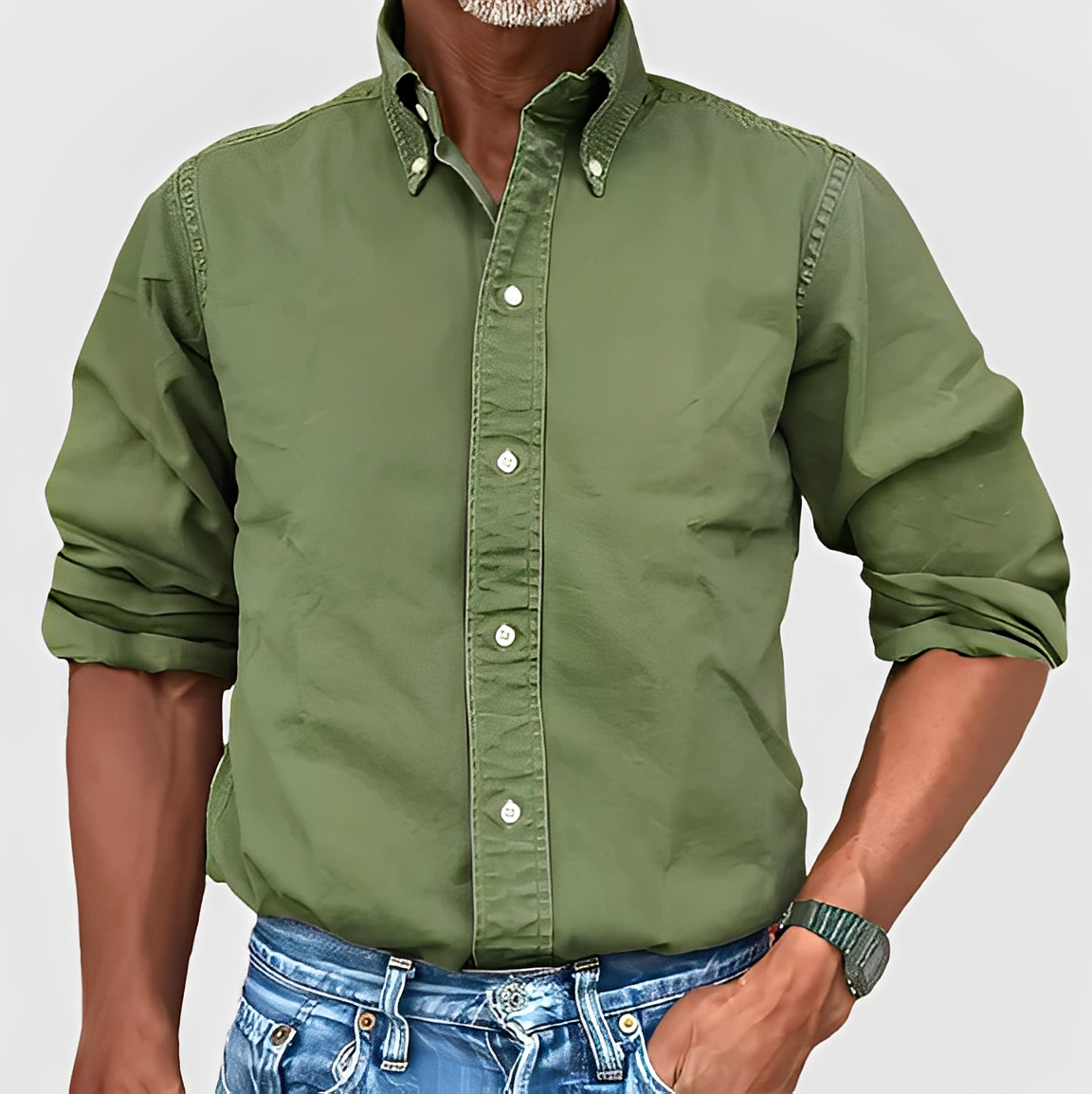 Thomas – Chemise classique à manches longues