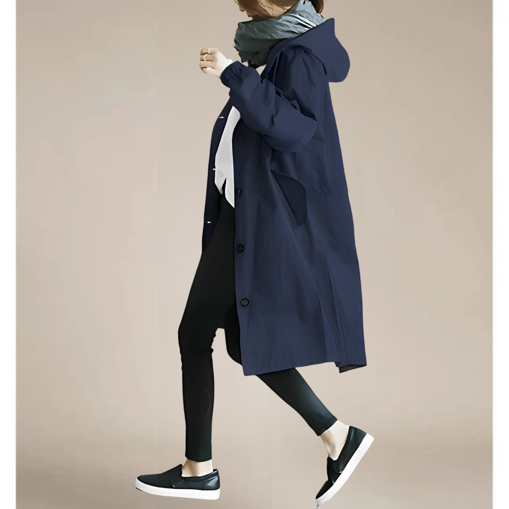 Maren – Trenchcoat Femme Léger Imperméable