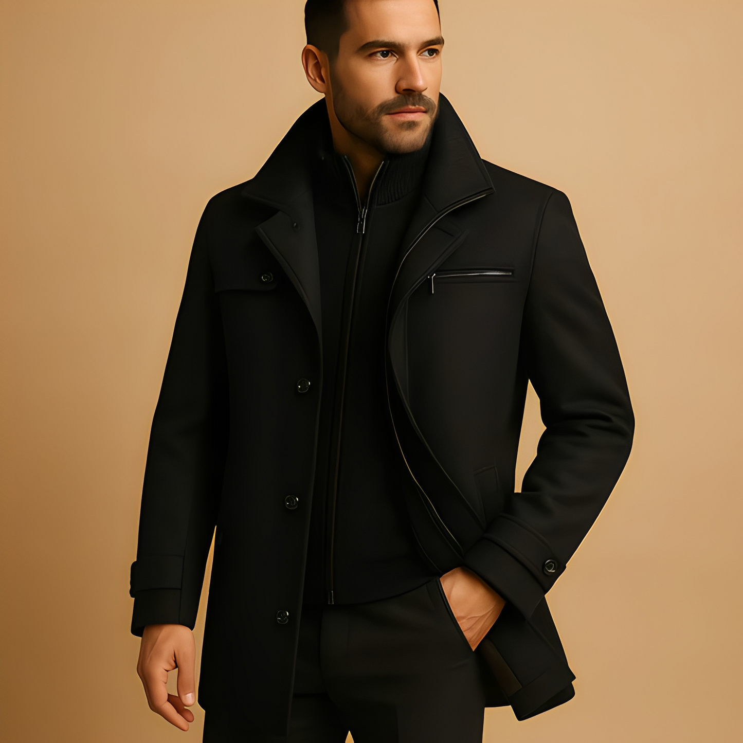 Aldus - Parka imperméable pour homme