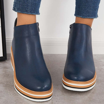 Danielle – Bottes Plateformes Stylées