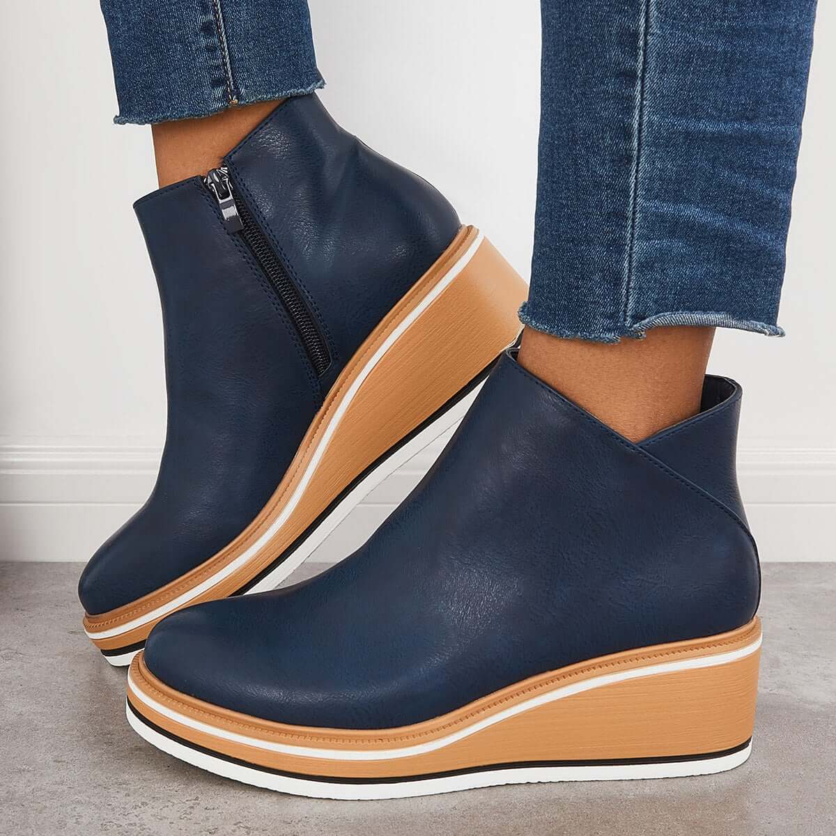Danielle – Bottes Plateformes Stylées