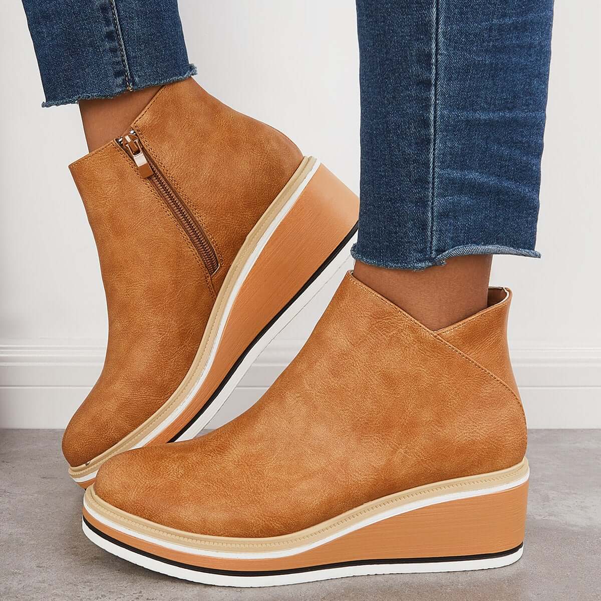 Danielle – Bottes Plateformes Stylées