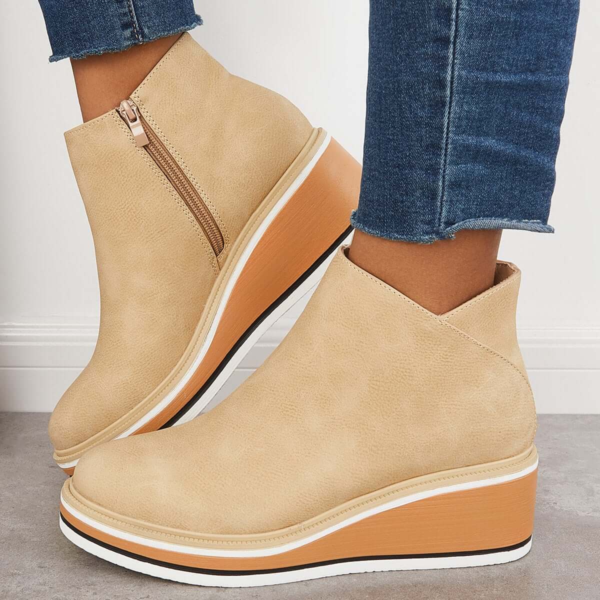 Danielle – Bottes Plateformes Stylées