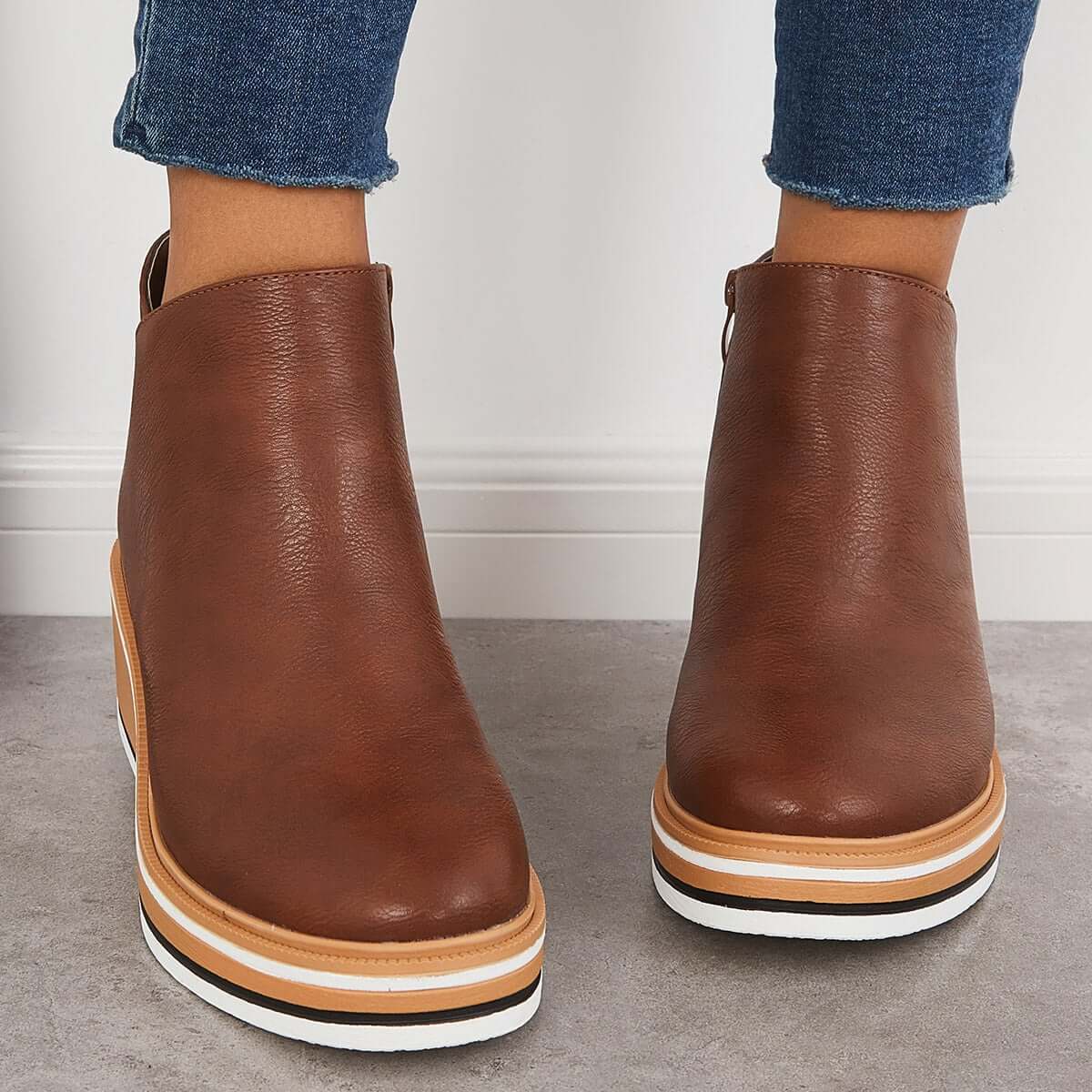 Danielle – Bottes Plateformes Stylées