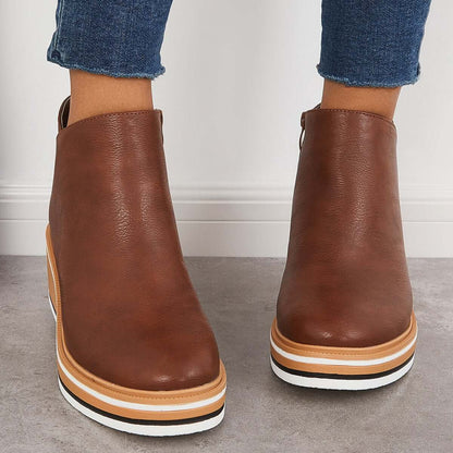 Danielle – Bottes Plateformes Stylées