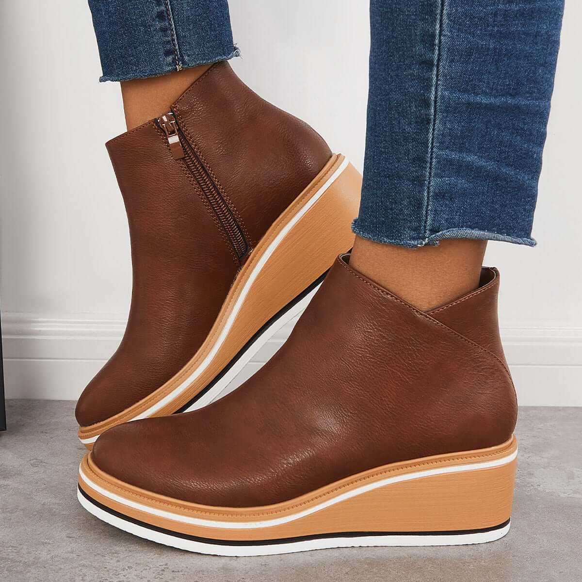 Danielle – Bottes Plateformes Stylées